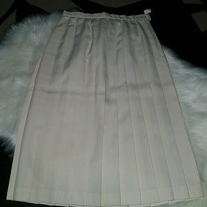 Vintage Pleated Skirt